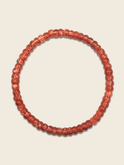 High Grade Golden Sunstone Stacked Bracelet